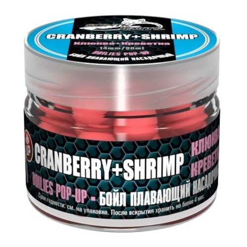 Бойлы насадочные плавающие Sonik Baits CRENBERRY-Shrimp Fluo Pop-ups 14 мм 90 мл в Сплав