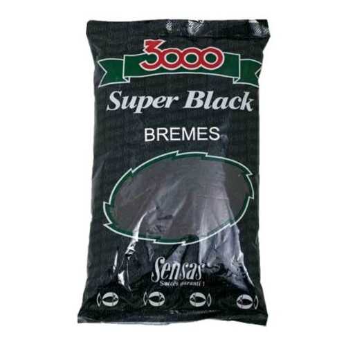 SENSAS Прикормка Sensas 3000 Super Black Bremes 1Кг в Сплав