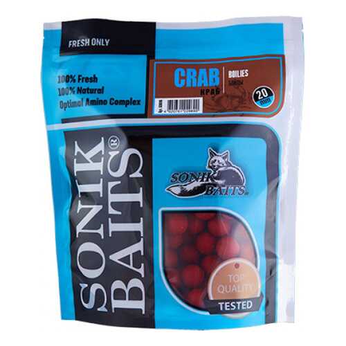 Бойлы тонущие Sonik Baits Crab, 20 мм, 0,75 кг в Сплав