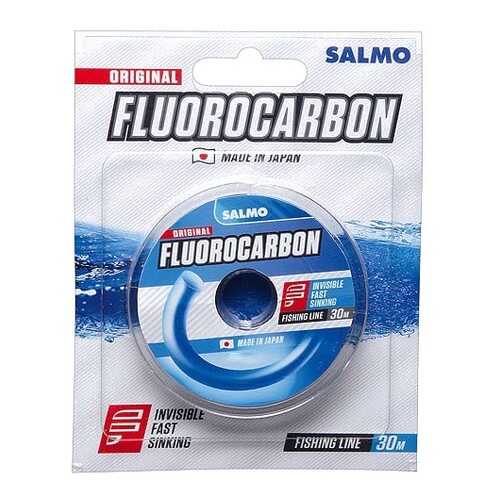 Леска монофильная Salmo Fluorocarbon 0,12 мм, 30 м, 1,3 кг в Сплав