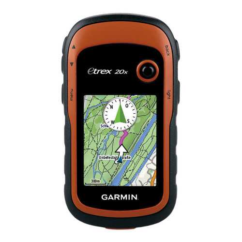 Туристический навигатор Garmin eTrex 20x оранжевый/черный в Сплав