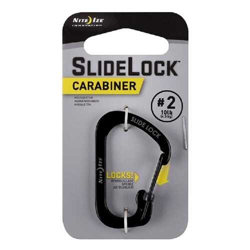 Карабин Nite Ize SlideLock Carabiner #2 CSL2-01-R6 Black в Сплав