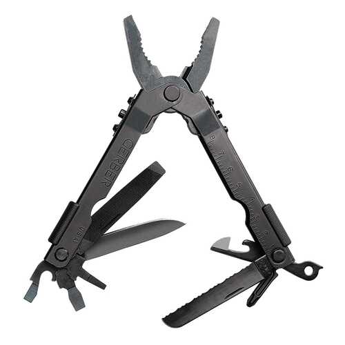 Мультитул Gerber MP600 22-07520 черный, 12 функций в Сплав
