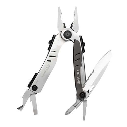 Мультитул Gerber Octane 22-31000373 серебристый, 9 функций в Сплав