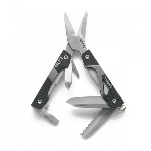 Мультитул Gerber Splice Pocket Tool 31-000013 серый, 9 функций в Сплав