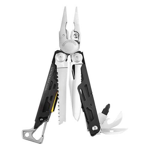 Мультитул Leatherman Signal 832265 130 мм черный, 19 функций в Сплав