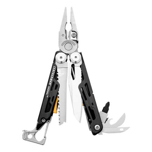 Мультитул Leatherman Signal 832265 черный/оранжевый, 19 функций в Сплав