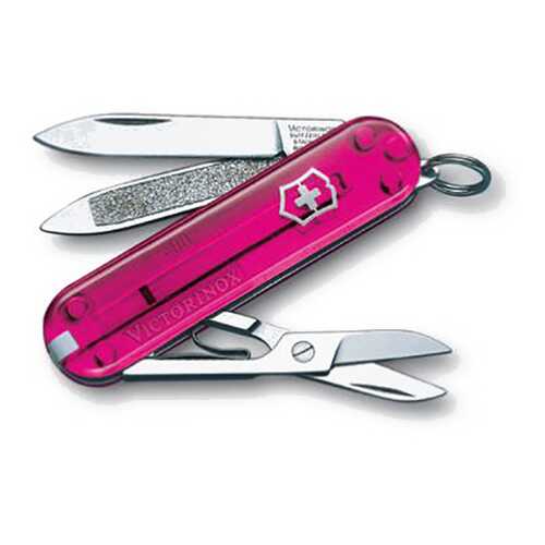 Мультитул Victorinox Classic 0.6203.T5 58 мм розовый, 7 функций в Сплав