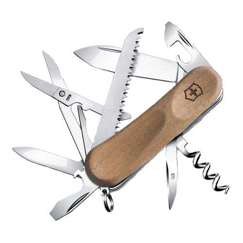 Мультитул Victorinox EvoWood 17 2.3911.63 85 мм коричневый, 13 функций в Сплав