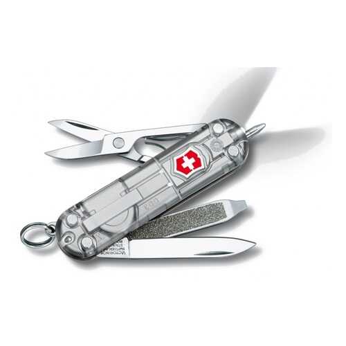 Мультитул Victorinox Signature Lite Silvertech 0.6226.T7 58 мм серебристый, 7 функций в Сплав