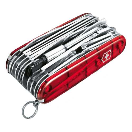 Мультитул Victorinox SwissChamp 1.6795.XLT 91 мм красный, 49 функций в Сплав