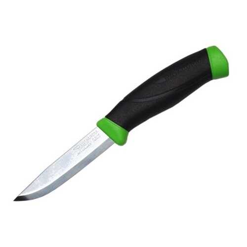 Нож Morakniv Companion Green, нержавеющая сталь, цвет зеленый в Сплав