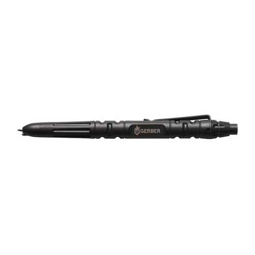 Тактическая ручка-мультитул Gerber Impromptu Tactical Pen Black 31-001880, 2 функции в Сплав