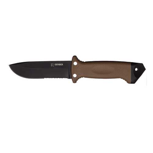 Туристический нож Gerber LMF II Infantry коричневый в Сплав