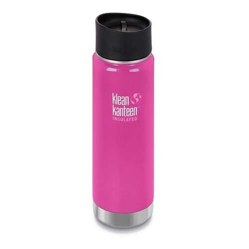 Термокружка Klean Kanteen Insulated Wide Cafe Cap 0,59 л розовая в Сплав