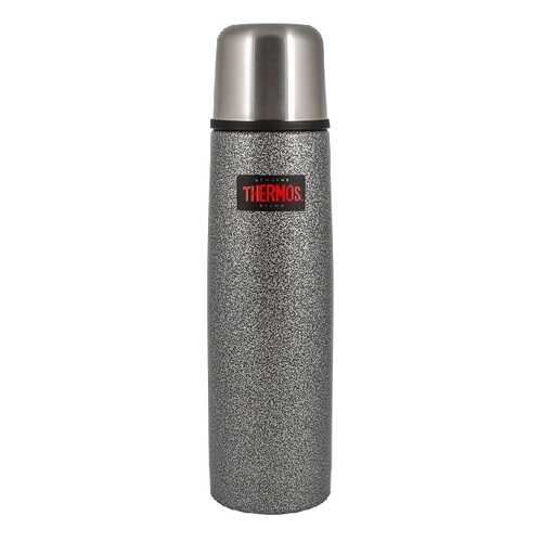 Термос Thermos FBB 1000HM Hammered Gray, серый, 1 л в Сплав