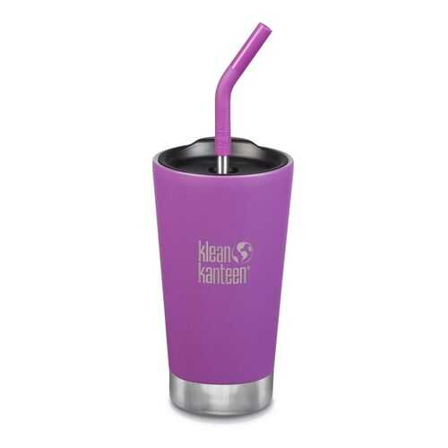 Термостакан Klean Kanteen Tumbler 16oz (473мл) Berry Bright с трубочкой в Сплав