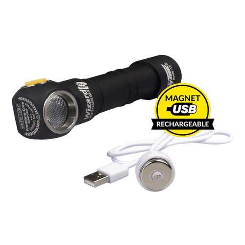 Туристический фонарь ArmyTek Wizard Pro Magnet USB (тёплый свет) в Сплав