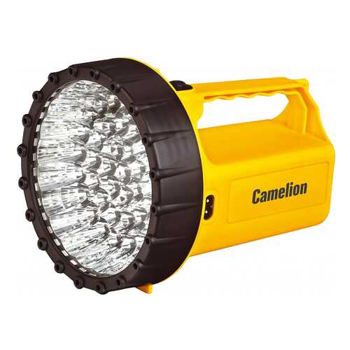 Туристический фонарь Camelion Ultraflash Akku Profi LED29316 желтый/черный, 1 режим в Сплав