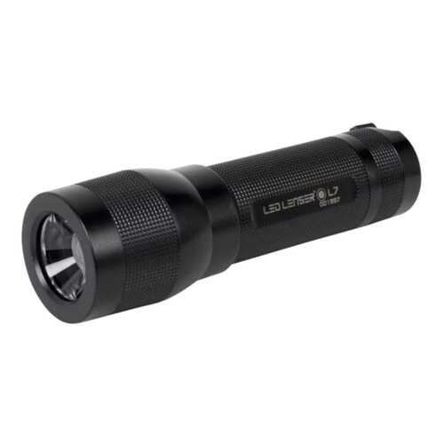 Туристический фонарь Led Lenser L7 черный, 3 режима в Сплав