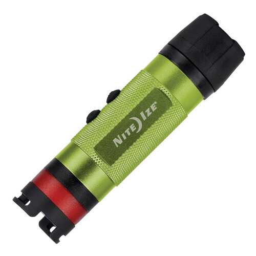 Туристический фонарь Nite Ize 3-in-1 LED Mini Flashlight NL1A-17-R7 лайм, 2 режима в Сплав