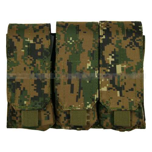Подсумок для магазинов M4/M16 Triple (Digital Woodland) в Сплав