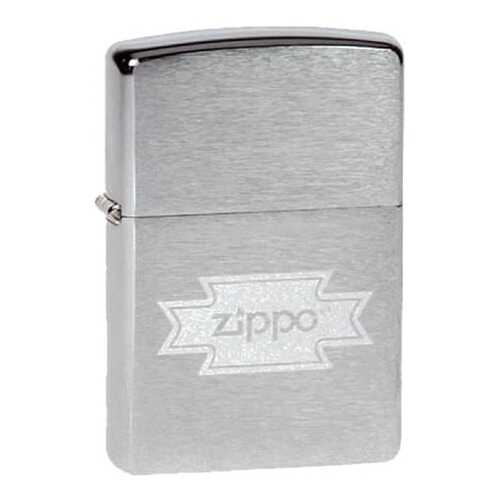 Зажигалка Zippo №200 Zippo Brushed Chrome в Сплав