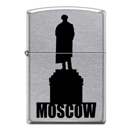 Зажигалка Zippo 207 Moscow Silhouette Street Chrome в Сплав