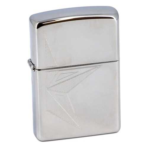 Зажигалка Zippo №250 Half Star High Polish Chrome в Сплав