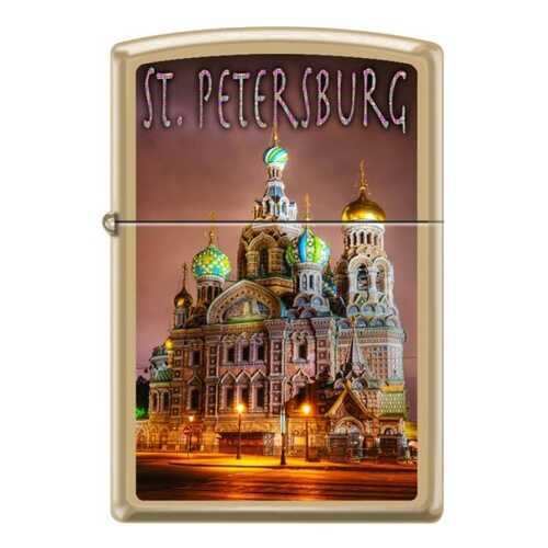 Зажигалка Zippo №250 St. Petersburg High Polish Chrome в Сплав