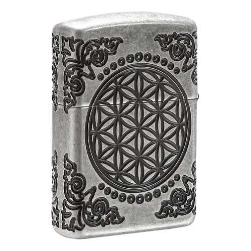 Зажигалка Zippo Armor 29670 Antique Silver в Сплав