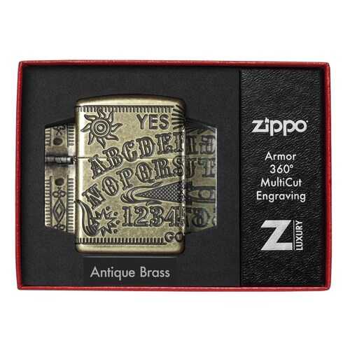 Зажигалка Zippo Armor Antique Brass в Сплав