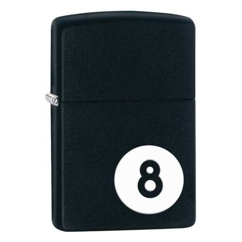 Зажигалка Zippo Billiards Black Matte в Сплав