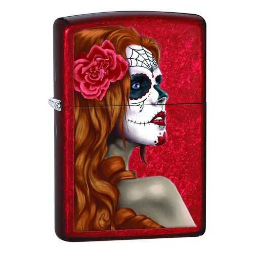 Зажигалка Zippo Classic 28830 Candy Apple Red в Сплав