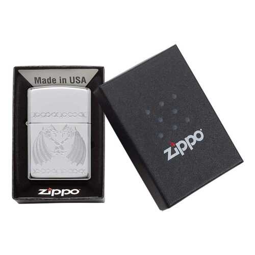 Зажигалка Zippo Dancing Dragons 29988 High Polish Chrome в Сплав