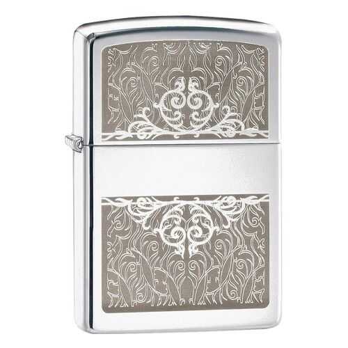 Зажигалка Zippo Filigree Initial High Polish Chrome в Сплав