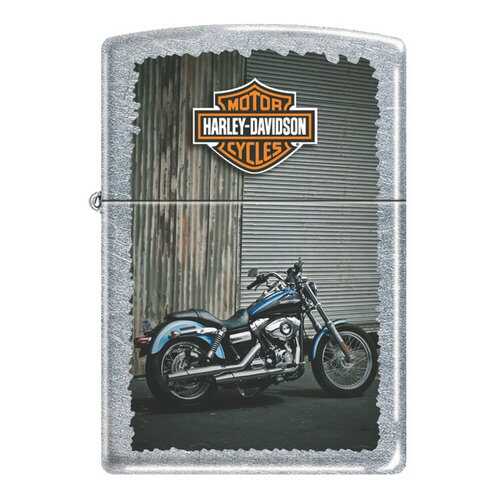 Зажигалка Zippo Harley Davidson Skull with Chains 207 Street Chrome в Сплав