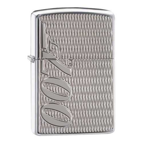 Зажигалка Zippo James Bond 007 Armor Carved High Polish Chrome в Сплав