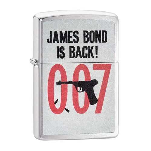 Зажигалка Zippo James Bond 007 Brushed Chrome в Сплав