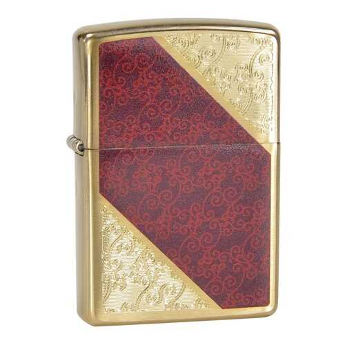 Зажигалка Zippo Luxury 3 Brushed Brass в Сплав