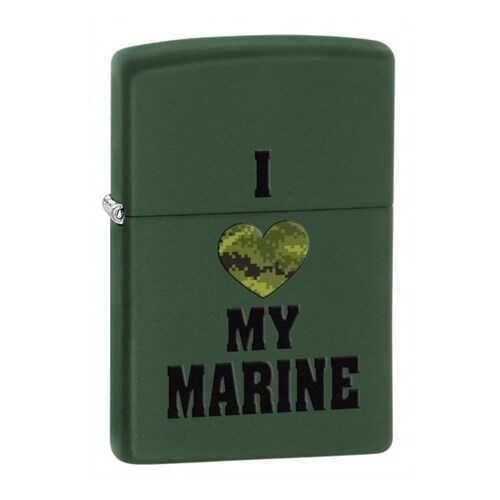 Зажигалка Zippo Marines 28338 Green Matte в Сплав