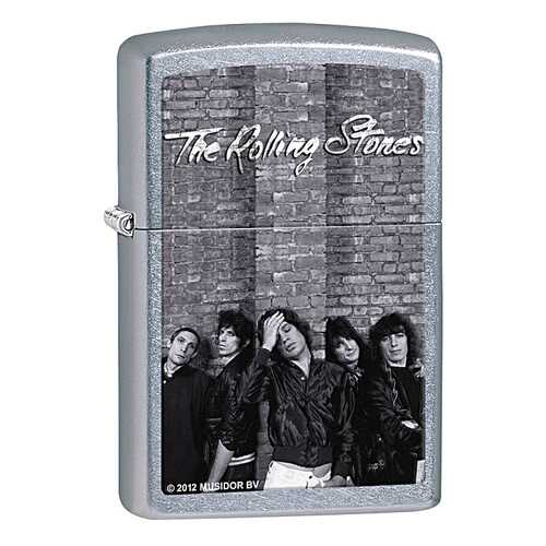 Зажигалка Zippo Rolling Stones Street Chrome в Сплав