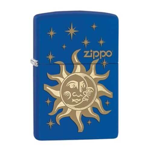 Зажигалка Zippo Sun & Moon 28791 Navy Matte в Сплав