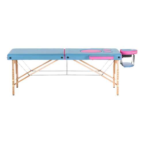 Массажный стол складной US Medica Panda light blue/pink в Сплав