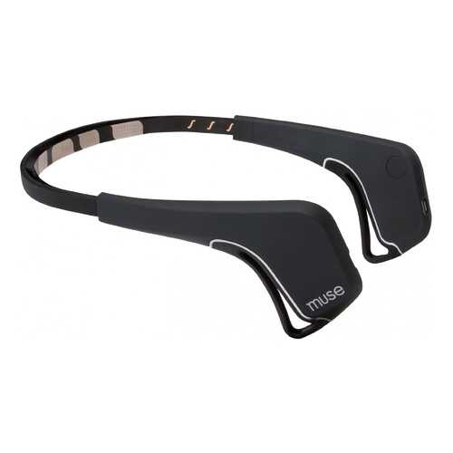 Нейрообруч для релаксации InteraXon Muse Brain Sensing Headband Black в Сплав