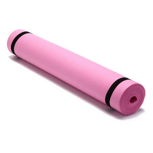 Коврик для йоги и фитнеса YogaMaster 180х60х5 мм, розовый в Сплав