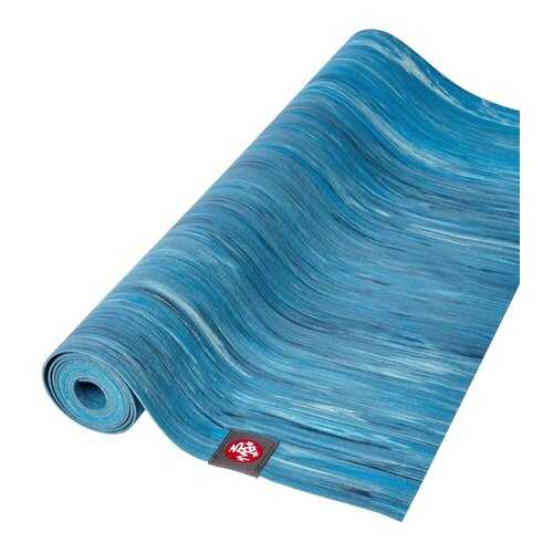 Коврик для йоги Manduka eKO Superlite 180*61*0,15 см Dresden Blue Marbled Limited Edition в Сплав