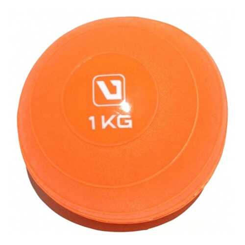 Медбол LiveUp Soft Weight Ball-1kg LS3003-1, оранжевый в Сплав