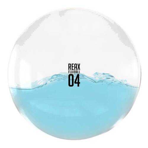 Медицинбол Reaxing Reax Fluiball, голубой, 4 кг в Сплав