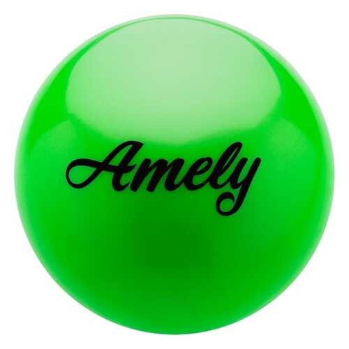 Мяч гимнастический Amely AGB-101, зеленый, 19 см в Сплав